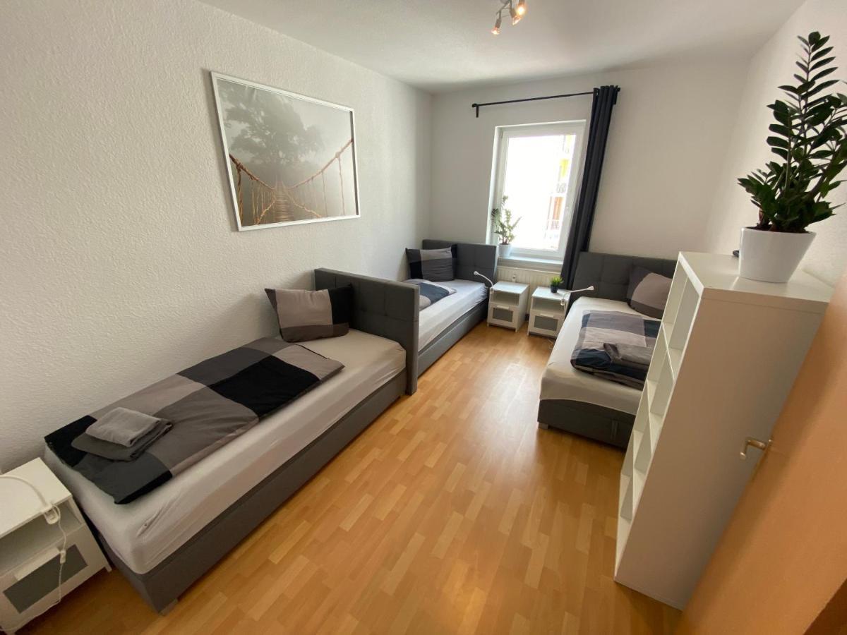 Citywohnungen Halle Am Riebeckplatz Luaran gambar