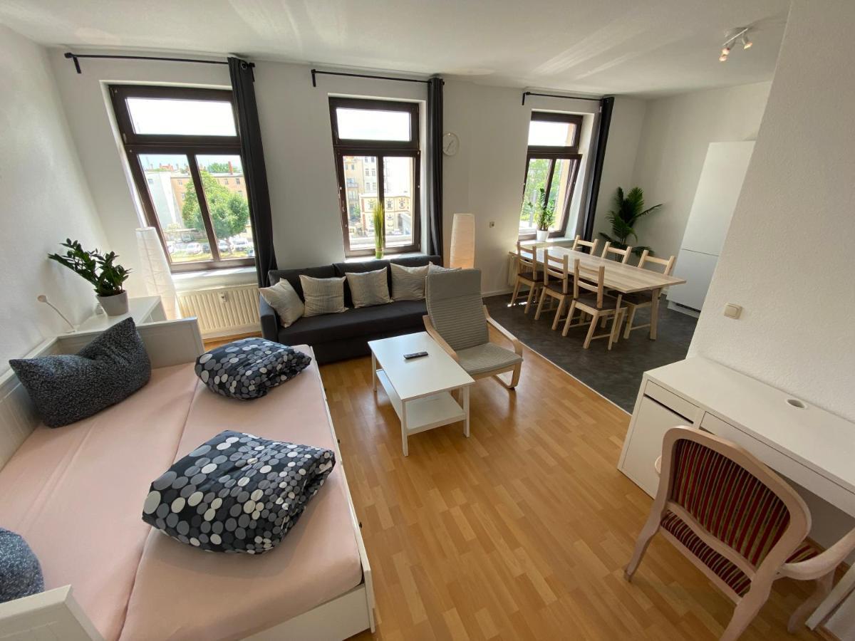 Citywohnungen Halle Am Riebeckplatz Luaran gambar